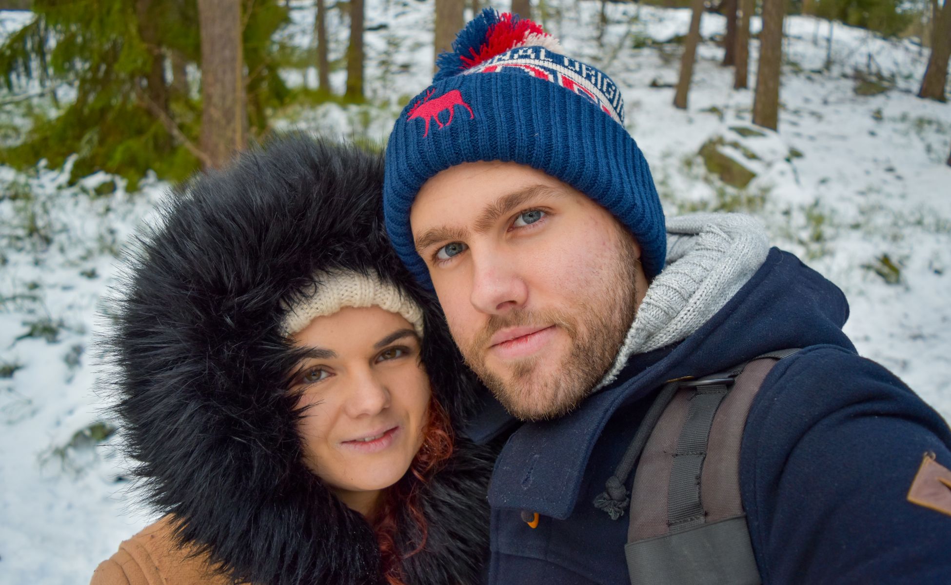 Photo des 2 oiseaux migrateurs : Amanda et Christopher en Suède